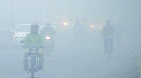 Dense Fog During Working Hours