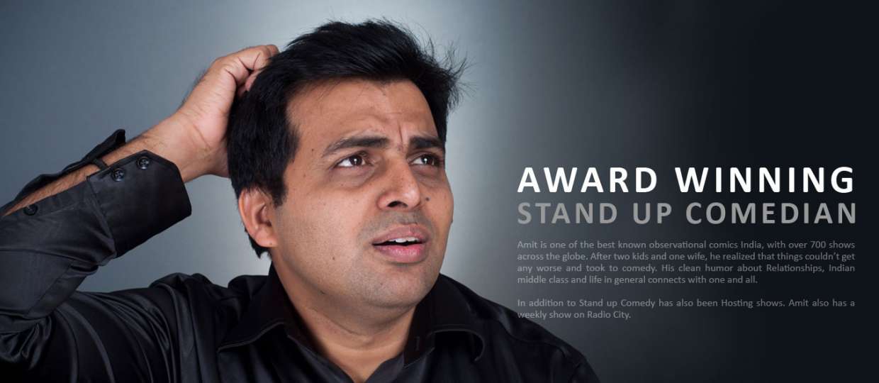 #Entertainment: Comedian Amit Tandon performs in Chandigarh!