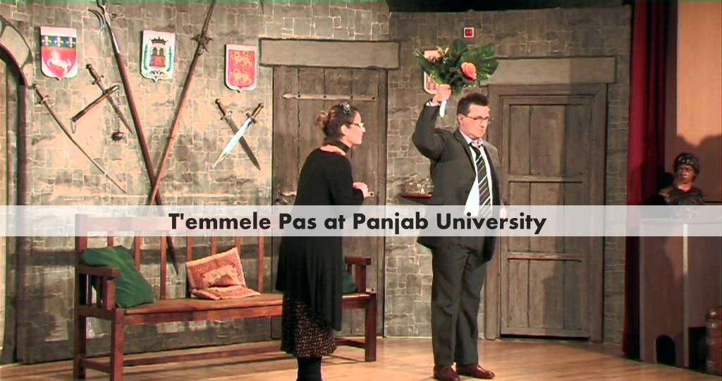 T’emmele pas! French comedy play at Panjab University