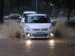 first rainfall in Chandigarh