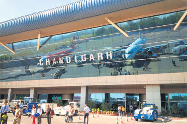 Flight Schedule from Chandigarh to Hyderabad and Chennai 