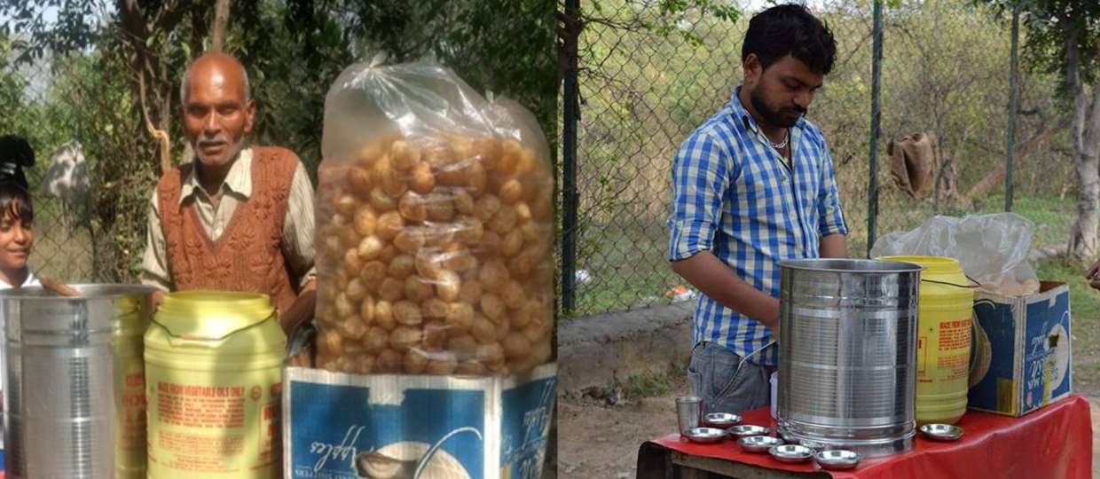 “I would Work Hard to earn rather than Begging”- This is what the best Golgappa Wala in the City has to say.