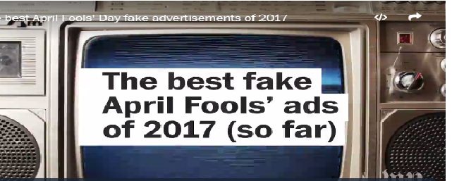 Hilarious Pranks Played By Some Companies On April Fool’s Day 2017