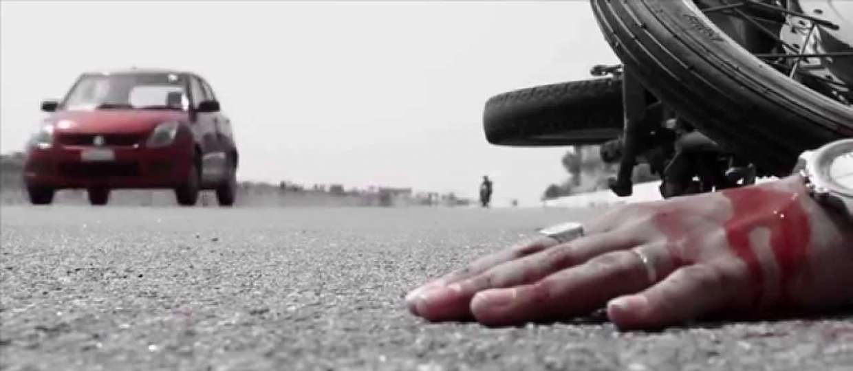 A Person Died Due To Accident In Zirakpur & No one Came For Help