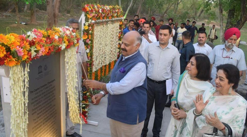 Capitol Complex Chandigarh Got UNESCO Heritage Site Plaque