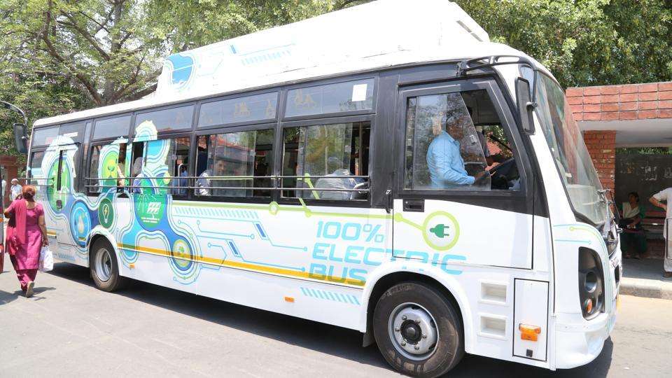 Chandigarh Electric Bus On Trial Has Hit The Roadblock| Poor mileage