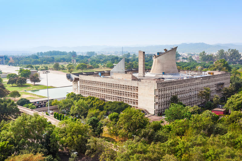 Top View Chandigarh capitol-complex-chandigarh-assembly-building