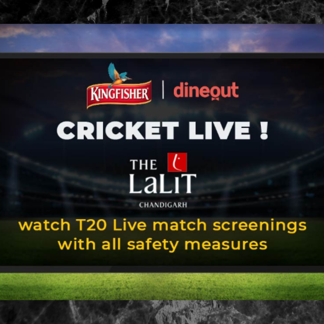 Cricket Live with The Lalit chandigarh