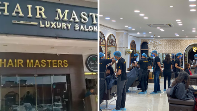 hair masters, best salons in chandigarh