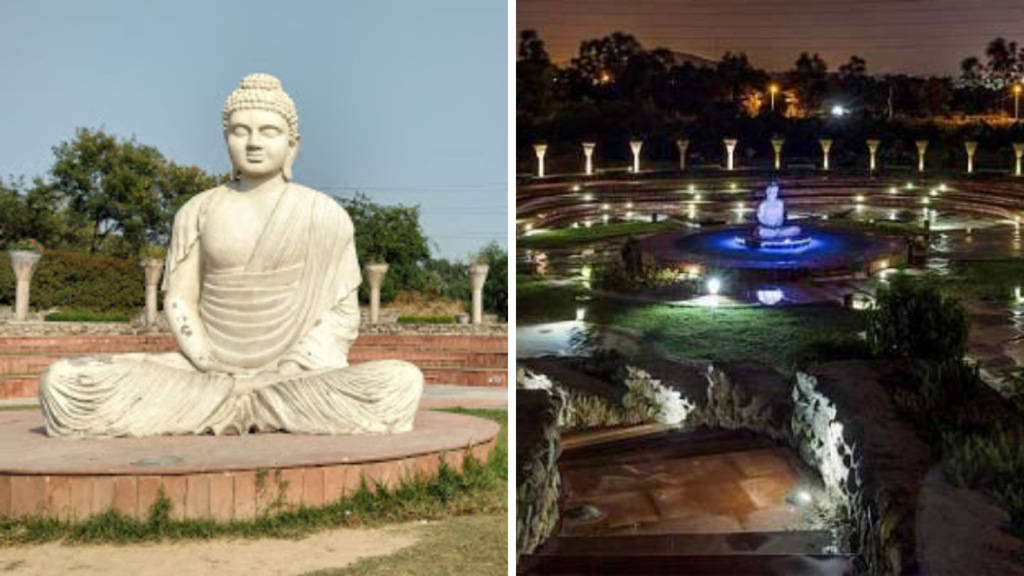 garden of silence , sukhna lake chandigarh 