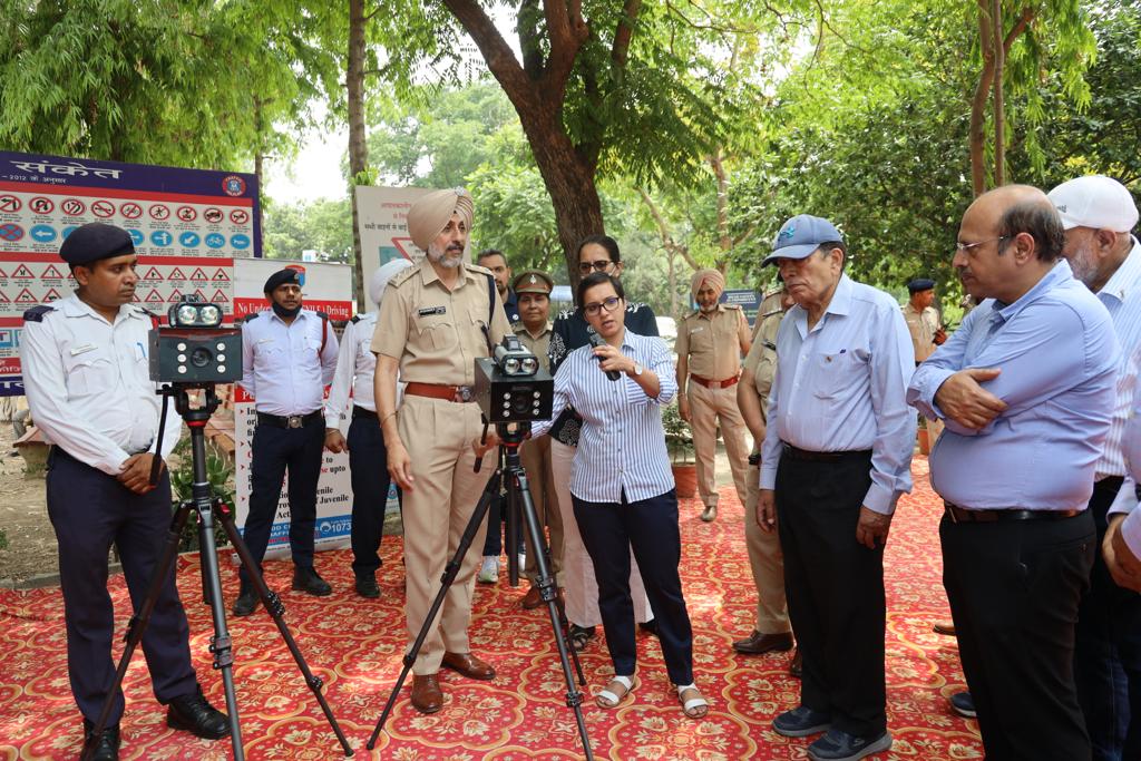 Chandigarh Traffic Police launches Night Speed Radars