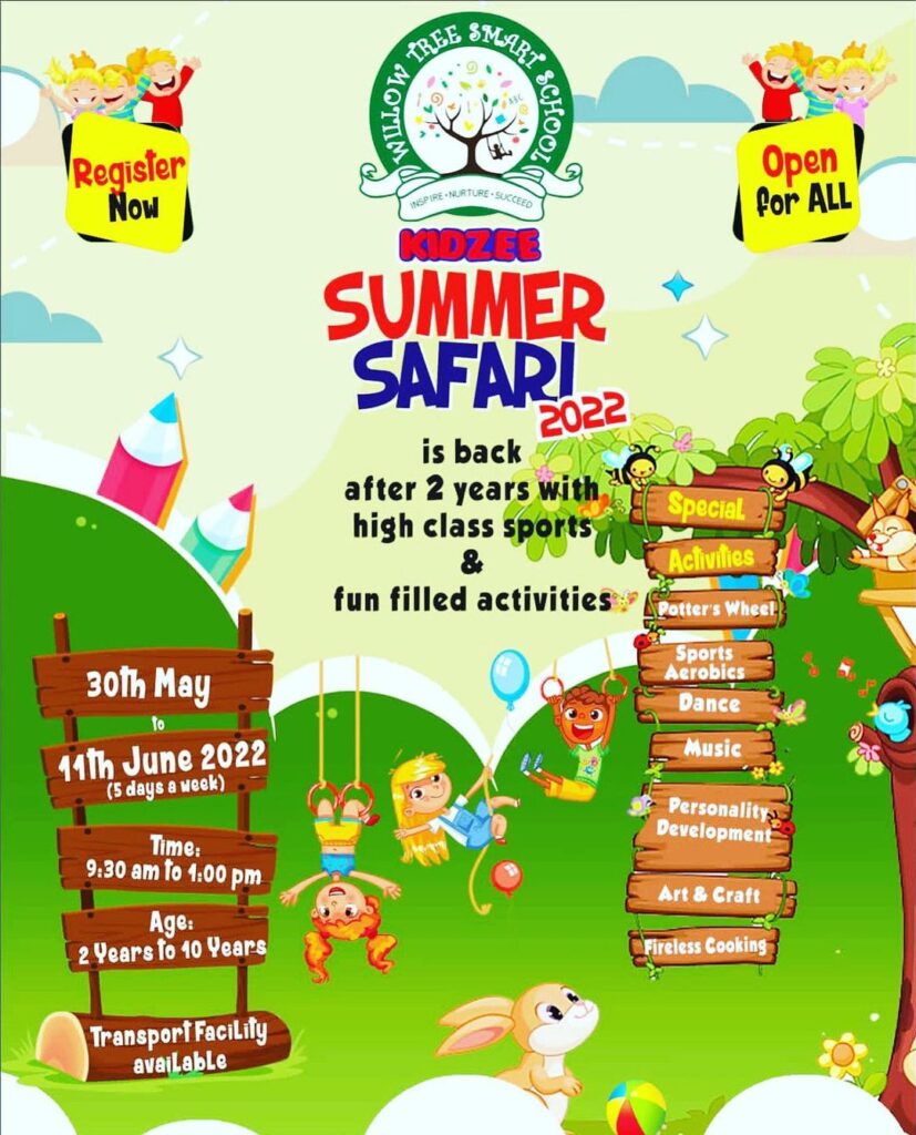 Kidzee Summer Safari, Willow Tree School Kidzee MDC, Panchkula 