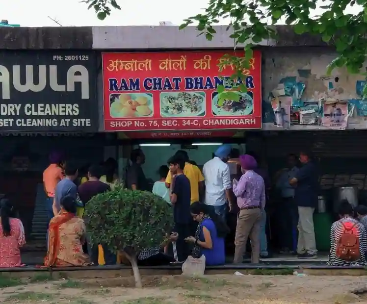 street food in sector 34 market chandigarh