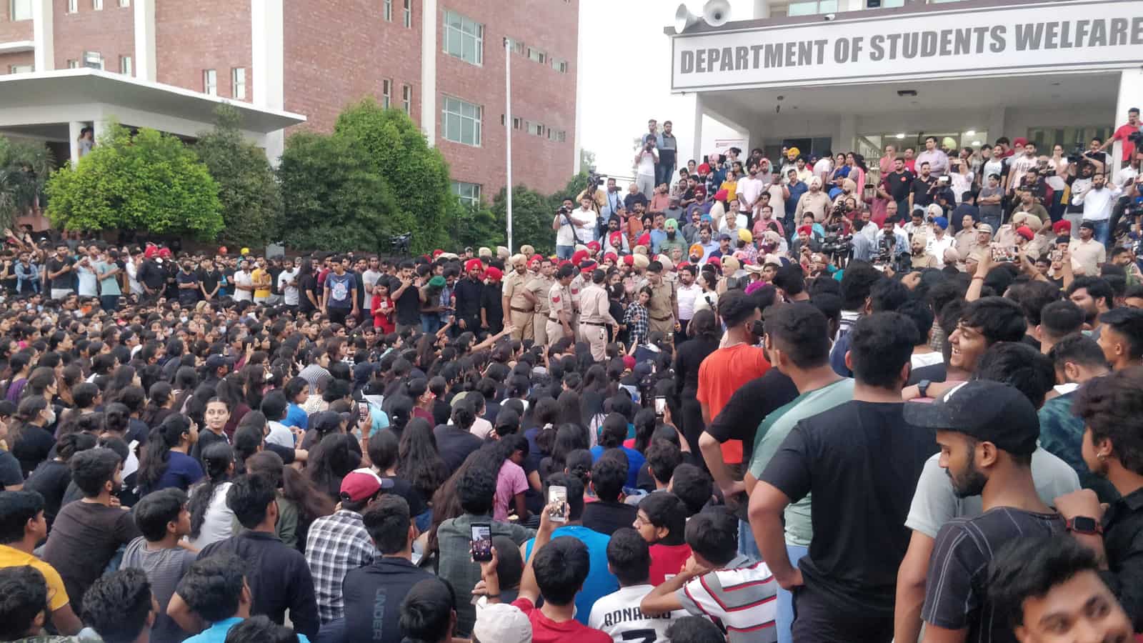 Chandigarh University Students Protest Over, Uni Will Be Closed Till Sept 24