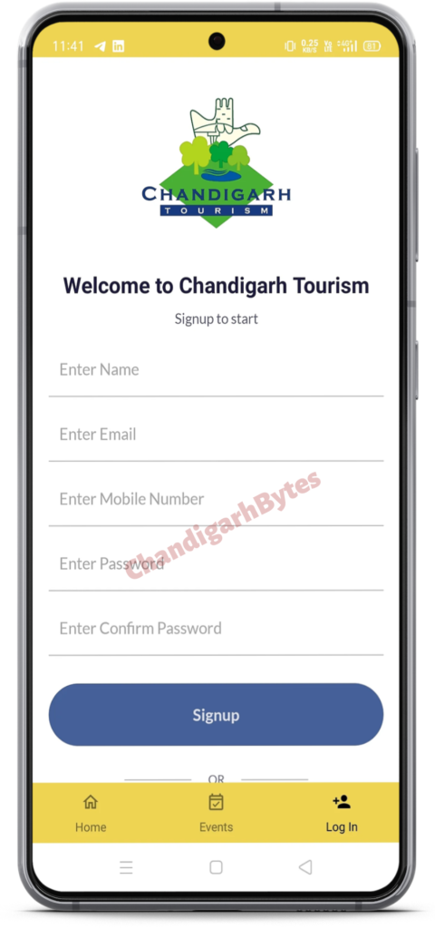Chandigarh tourism app 