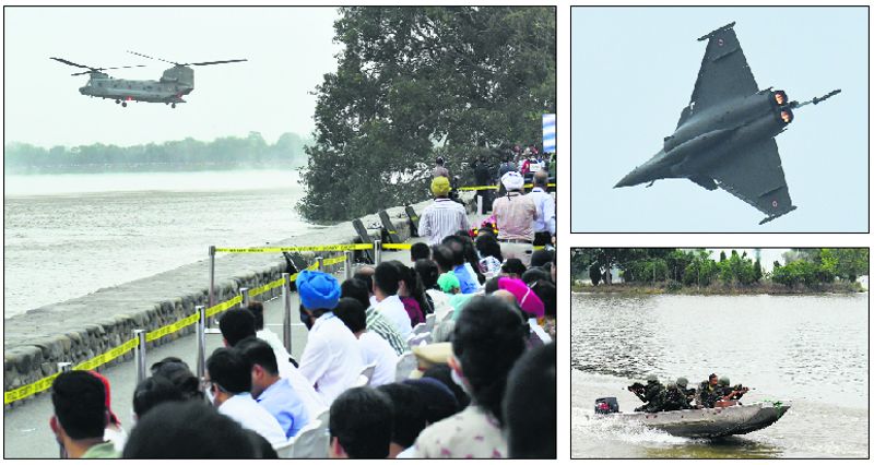 Chandigarh Air show at Sukhna lake 