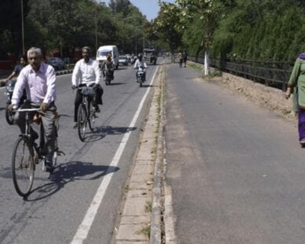 Chandigarh cycling infrastructure