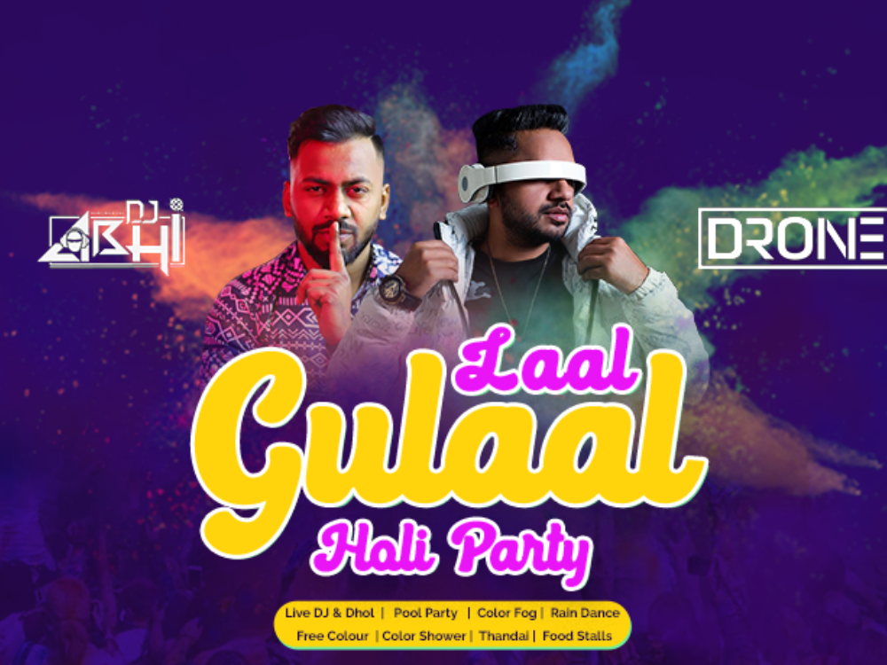 Laal Gulaal Holi Party