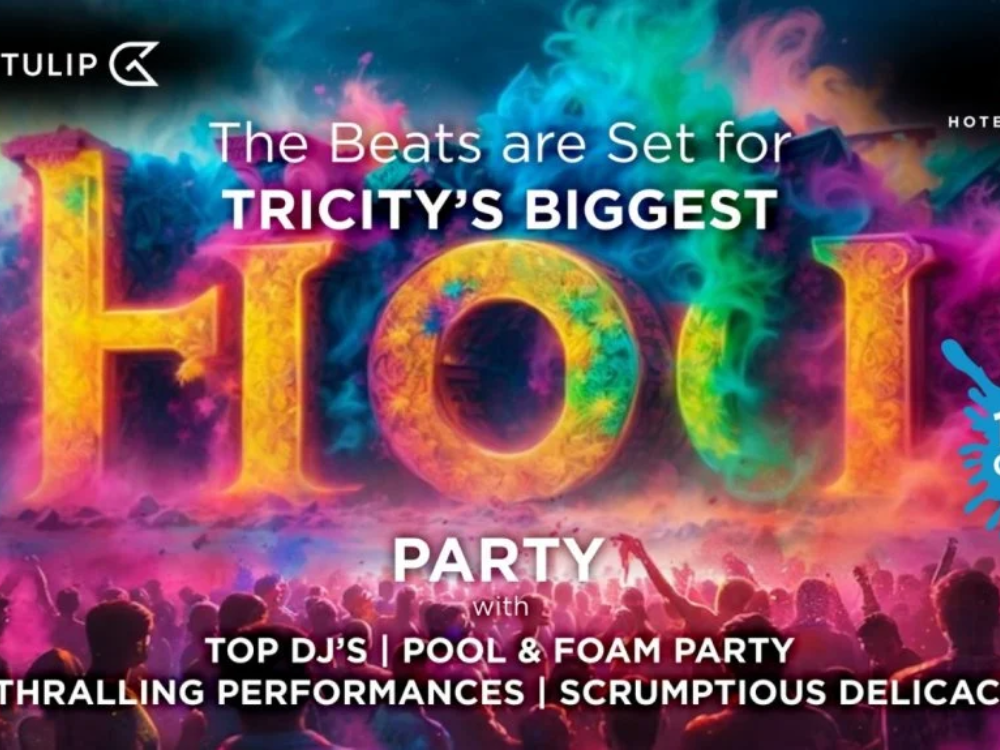 Tricity's biggest Holi Party