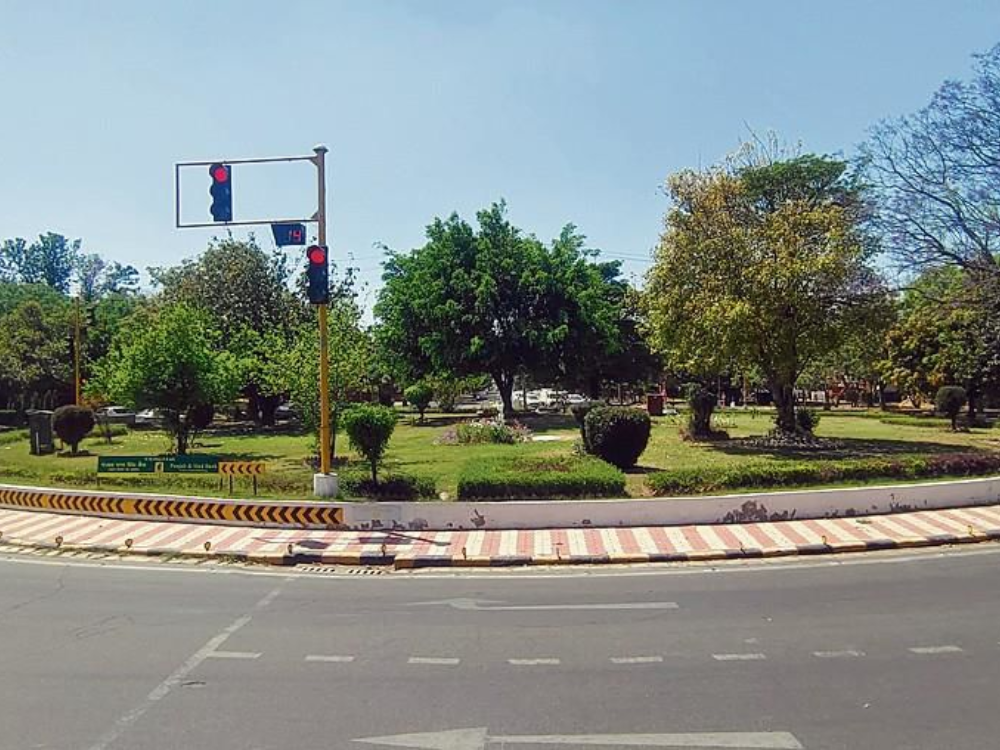 roundabouts in Chd