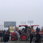 farmers jam outer roads of Mohali